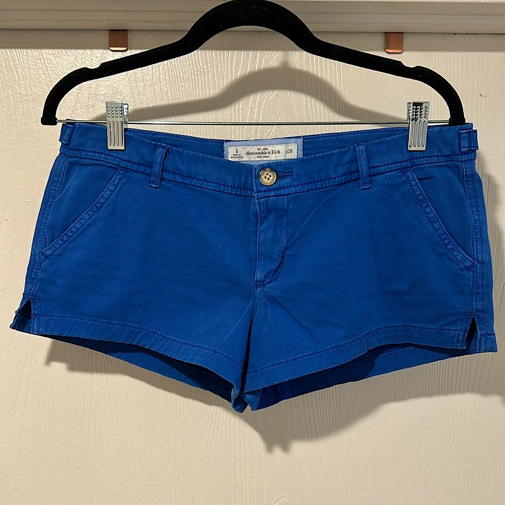 Blue Abercrombie & Fitch Shorts